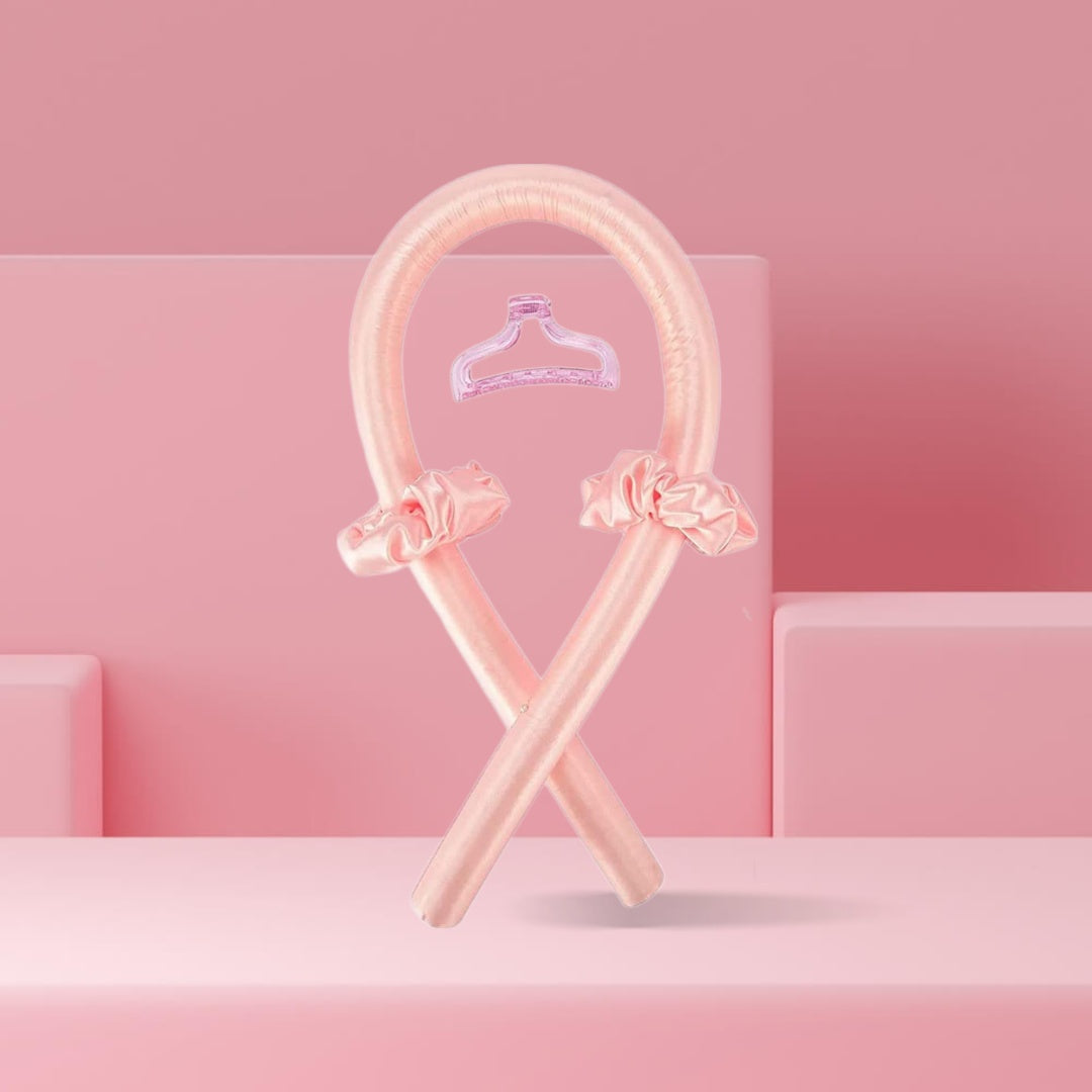 DreamCurler heatless curl set in Blush Dream