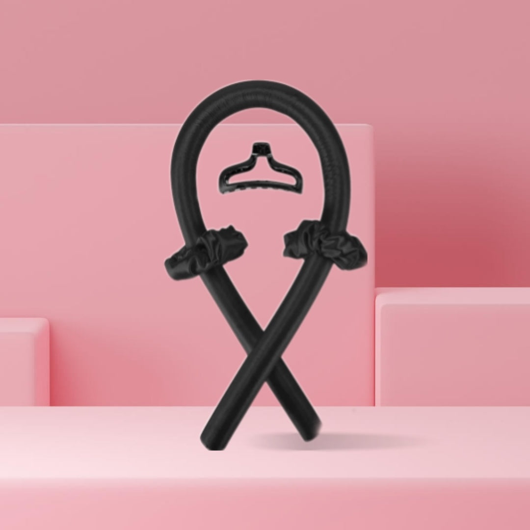 Dreamcurler heatless curl set in Ebony Midnight